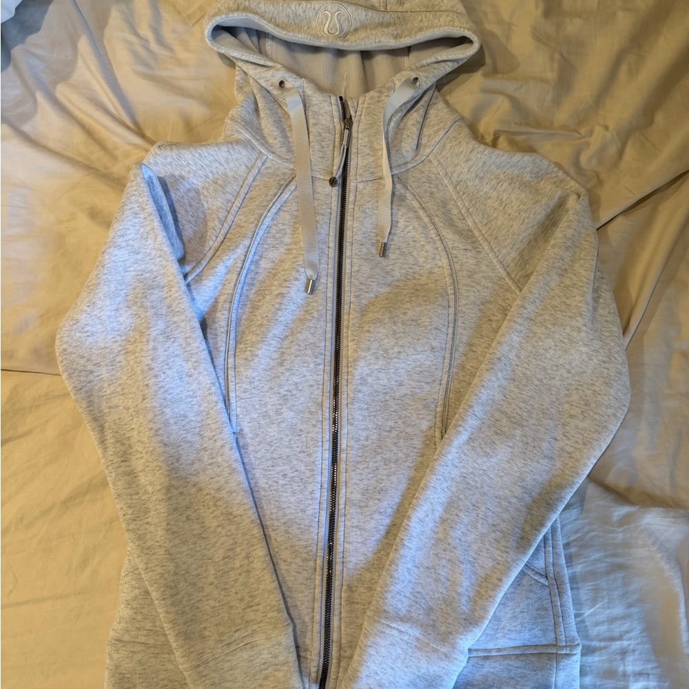 lululemon athletica Gray Hoodie Jacket